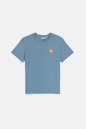 Sun Life Ss T Shirt Vintage Blue