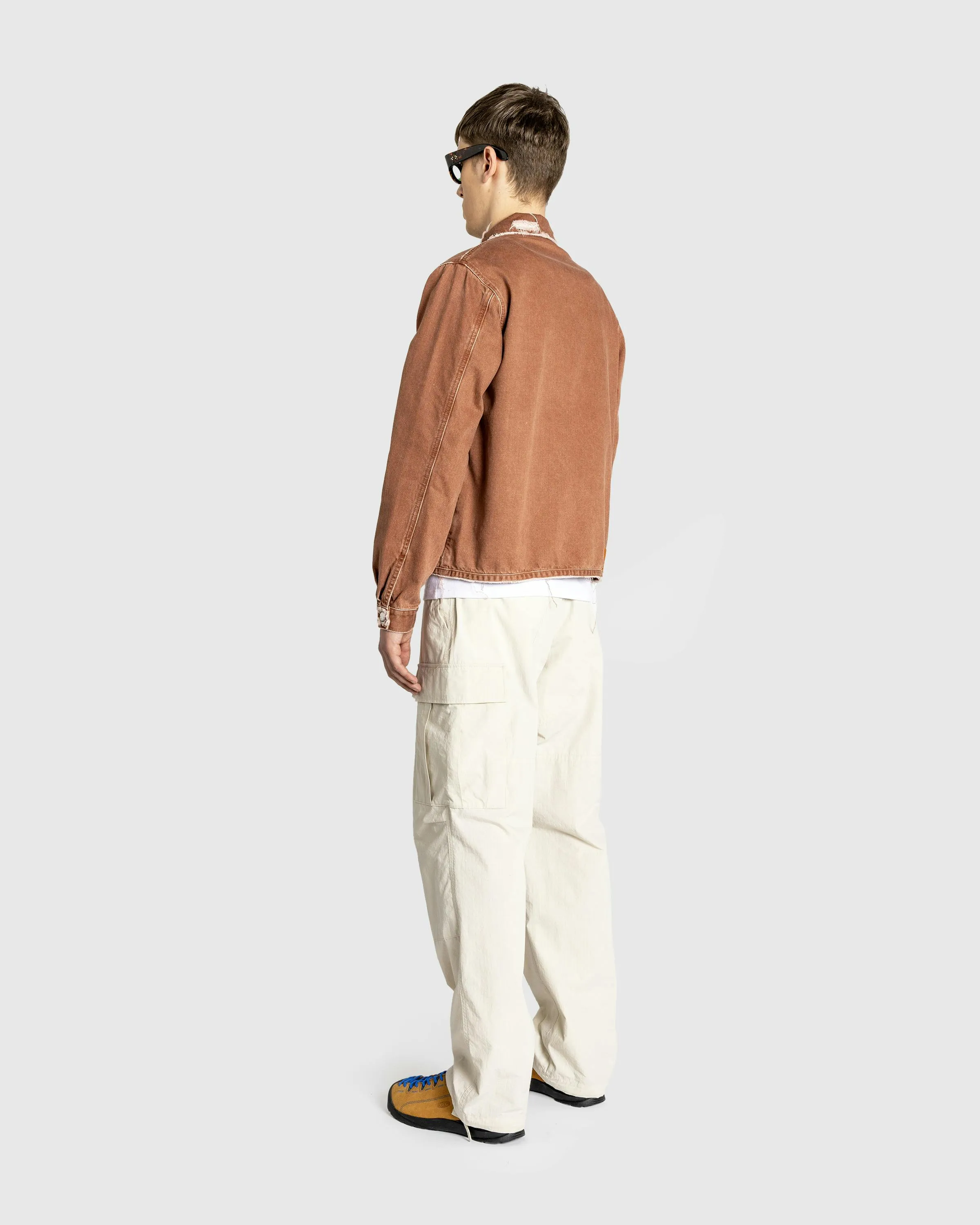 Séfr – Benicio Jacket Worn Faded Red | Highsnobiety Shop