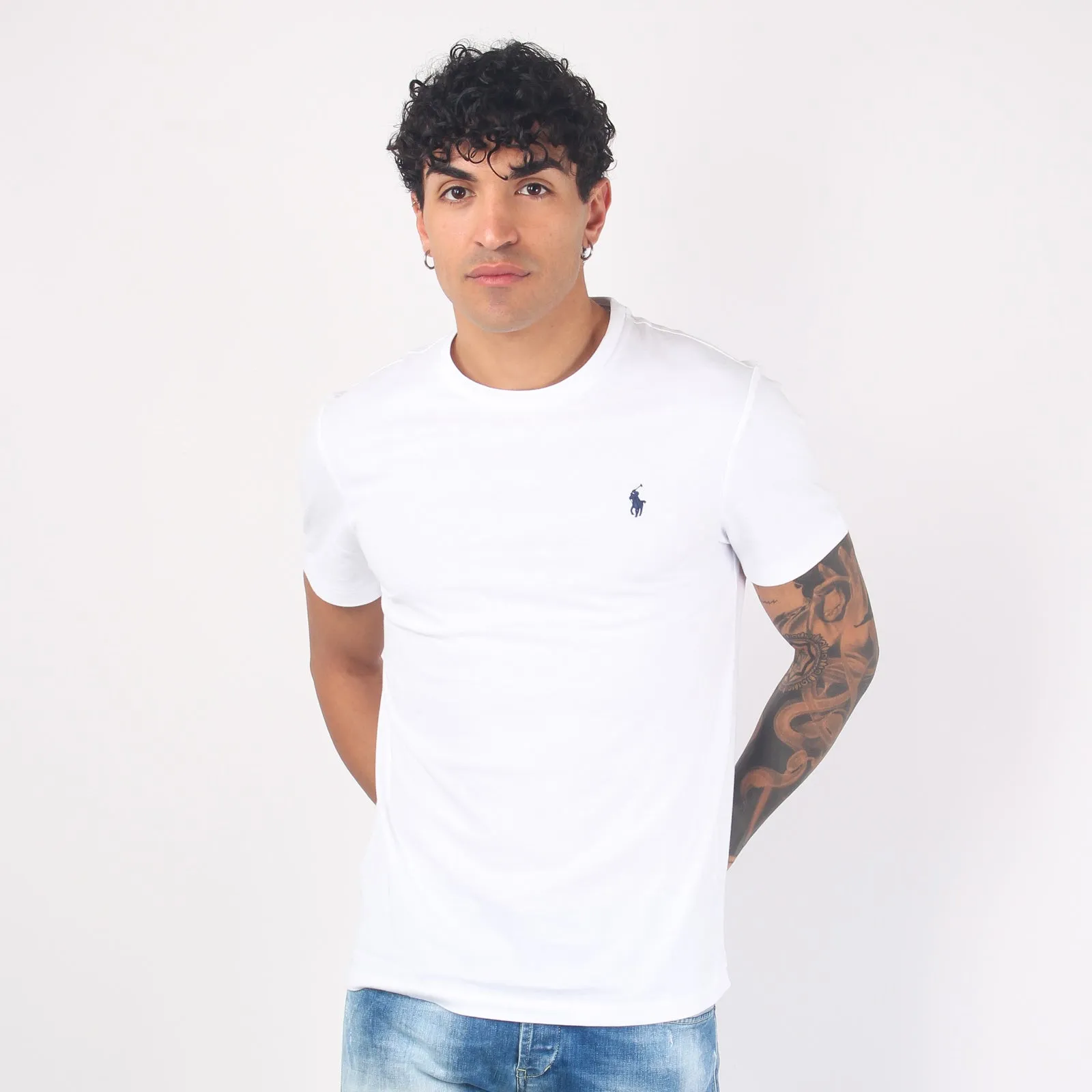 T-shirt Jersey Custom White