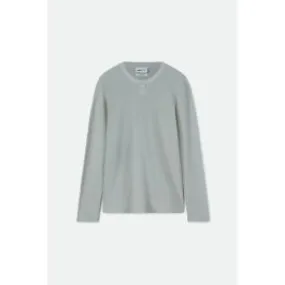 T-shirt manica lunga uomo Grigio