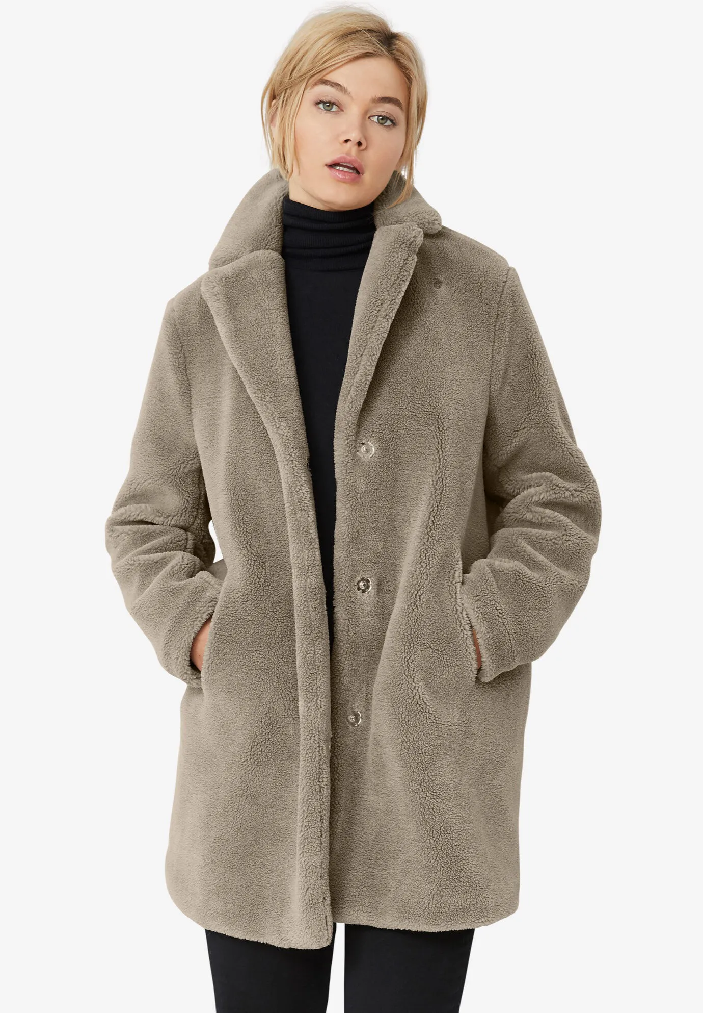 Teddy Faux Fur Coat