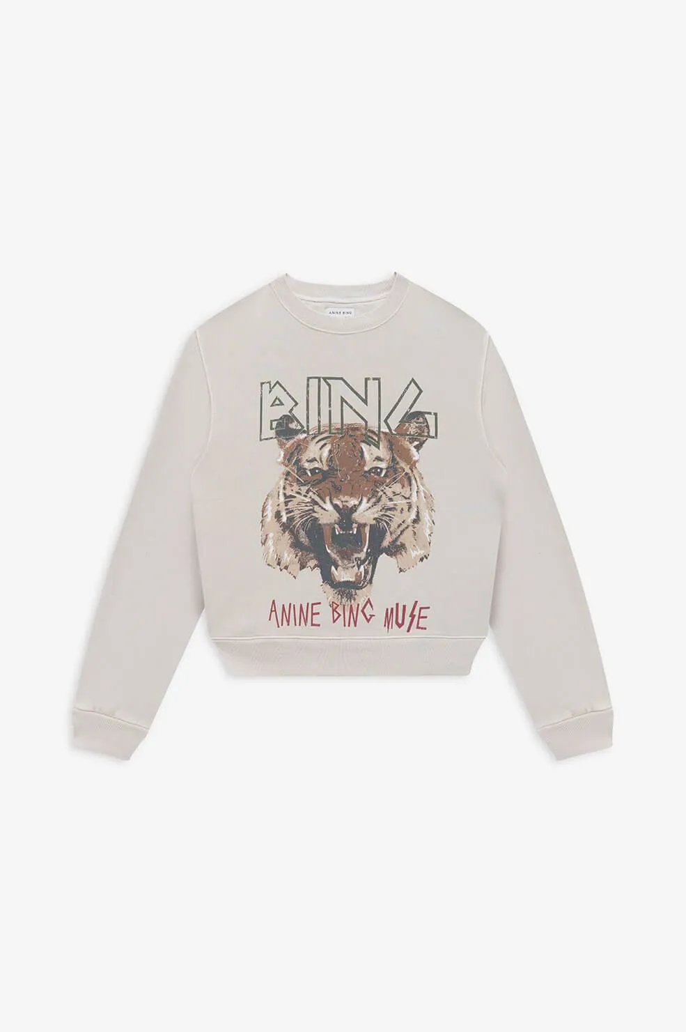 TIGER SWEATSHIRT - STONE