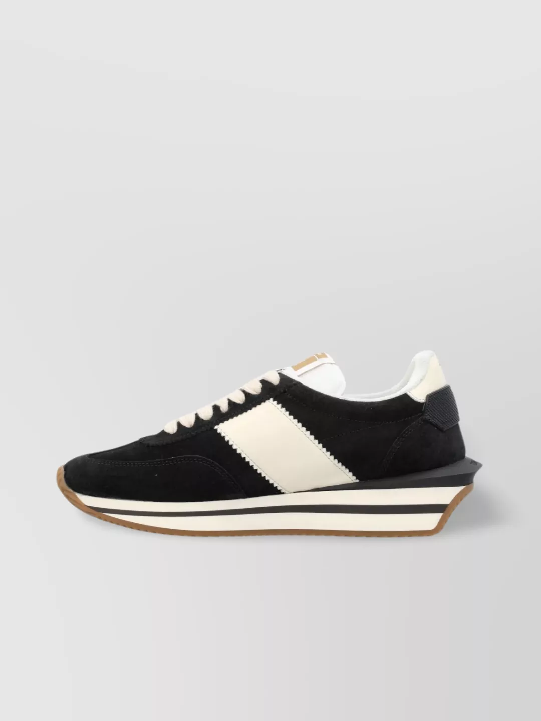 Tom Ford   Suede sneaker leather detail