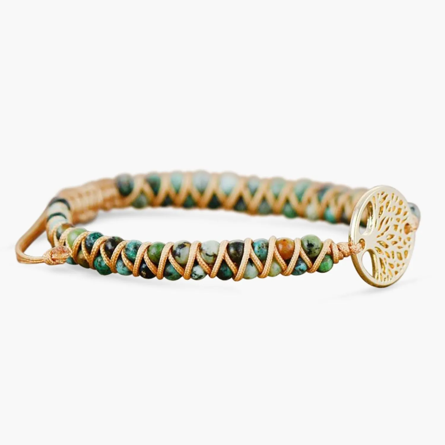 Tree of Life African Jasper Bracelet