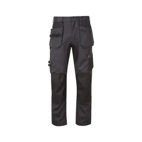 Tuffstuff 725-GRY-34L 725 X-Motion Work Trouser Grey - 34L