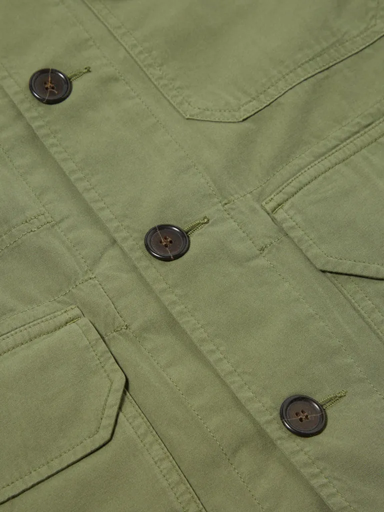 Universal Works Utility Jacket in Canvas Birch