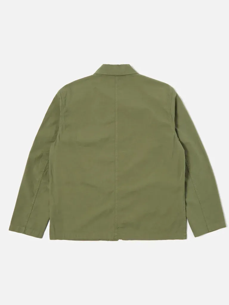 Universal Works Utility Jacket in Canvas Birch