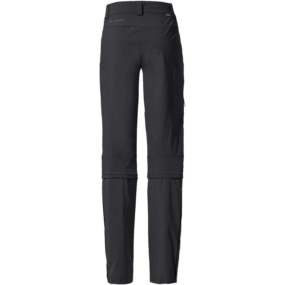 VAUDE - Farley Stretch Capri T-Zip Trekking Pants Women black