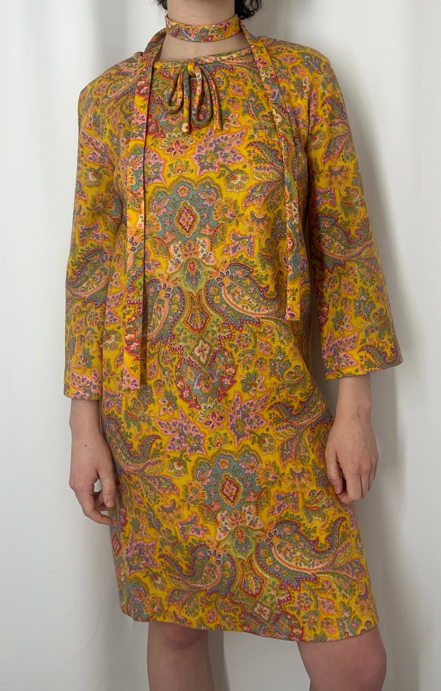 Vintage Jonathan Logan Paisley Dress