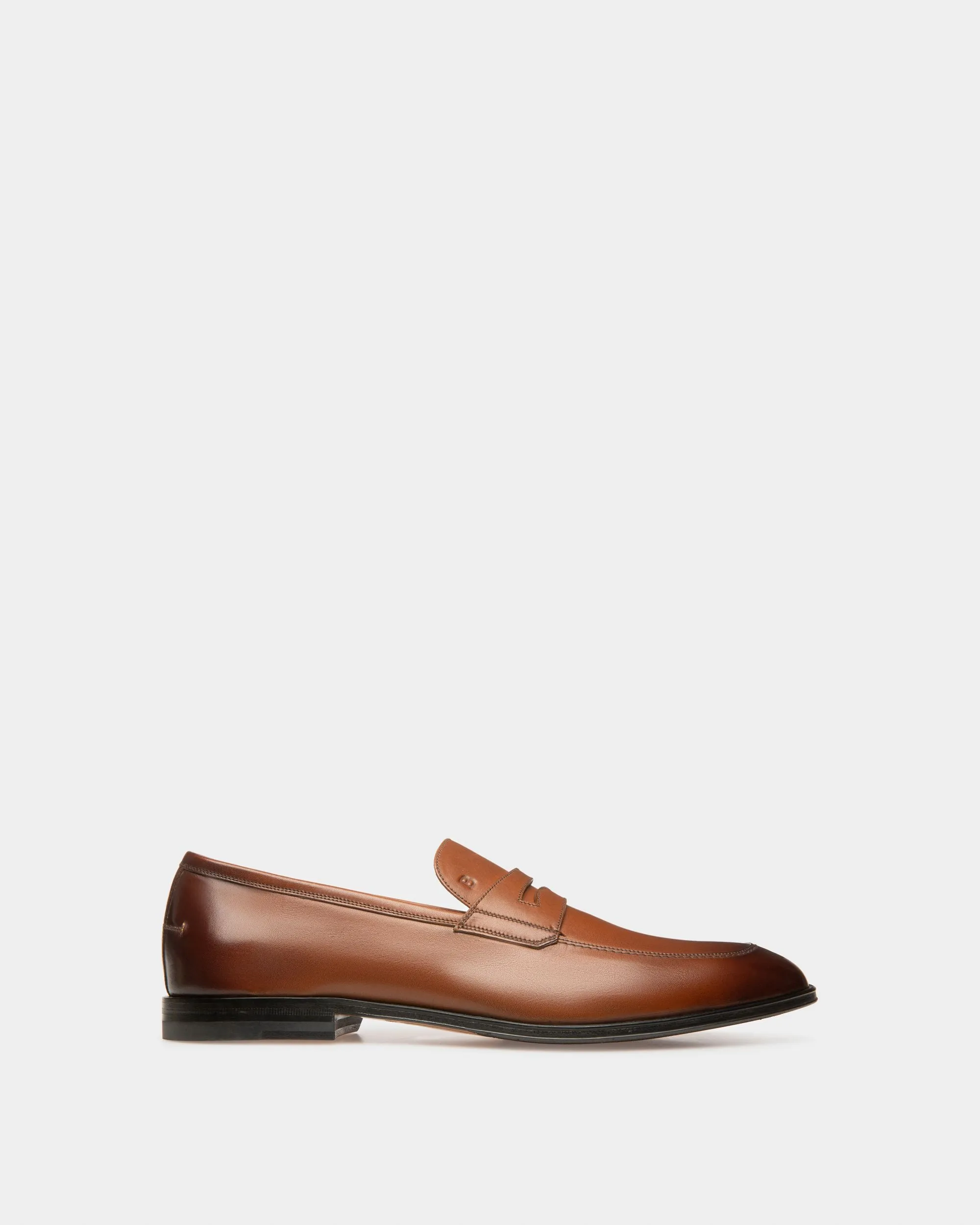 Webb Leather Loafers In Brown 