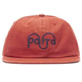 Weird Logo 6 Panel Hat - Cinnamon