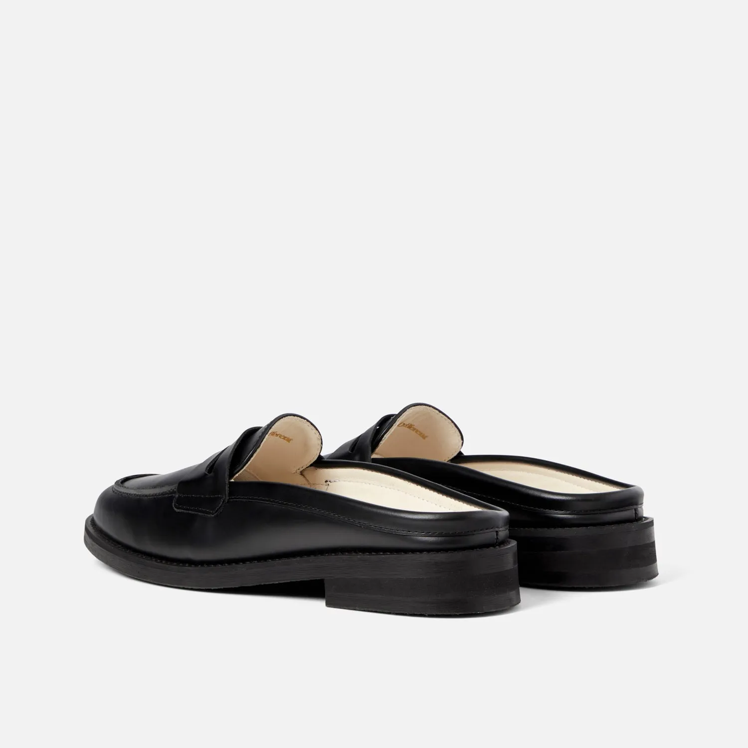 Wilde Black Mule Loafer - Women's