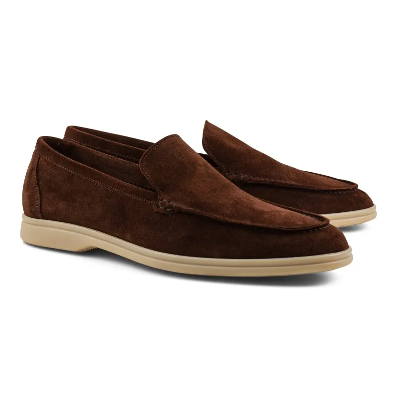 Yanko Traveler loafers brown suede