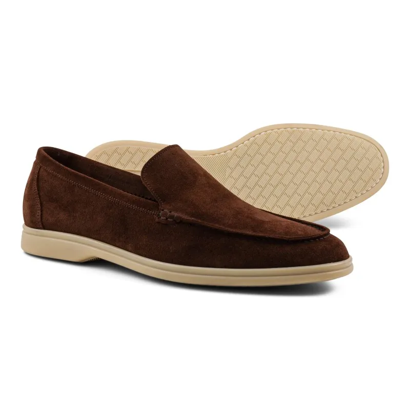 Yanko Traveler loafers brown suede