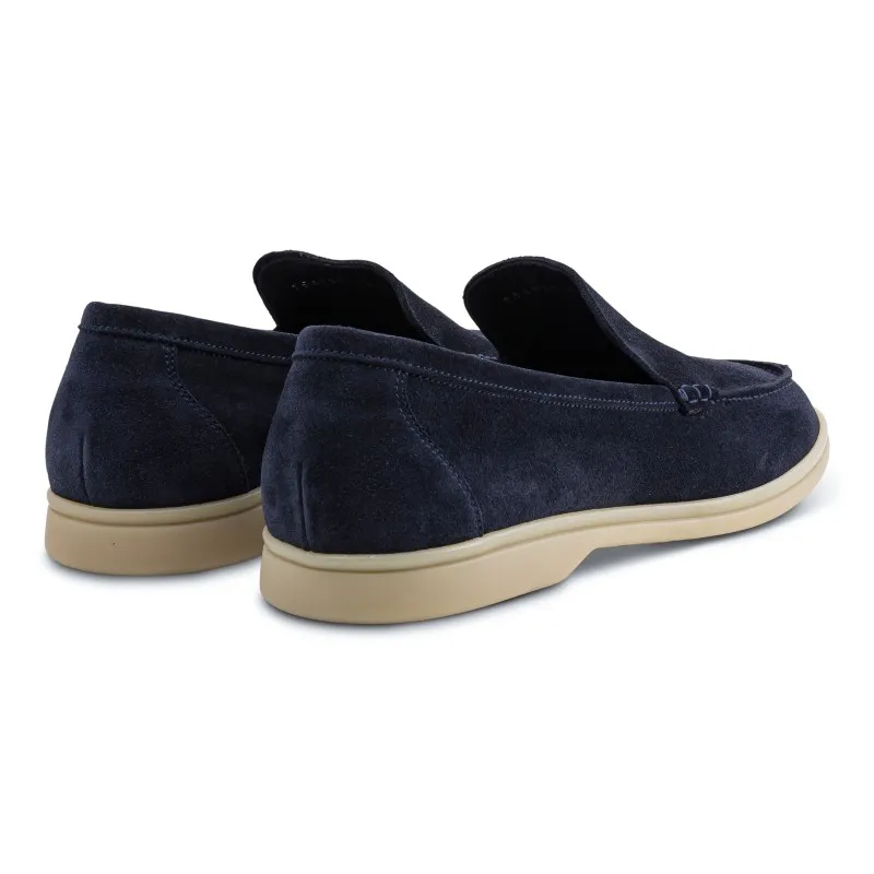 Yanko Traveler loafers navy suede