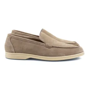 Yanko Traveler loafers smoke reverse kudu suede