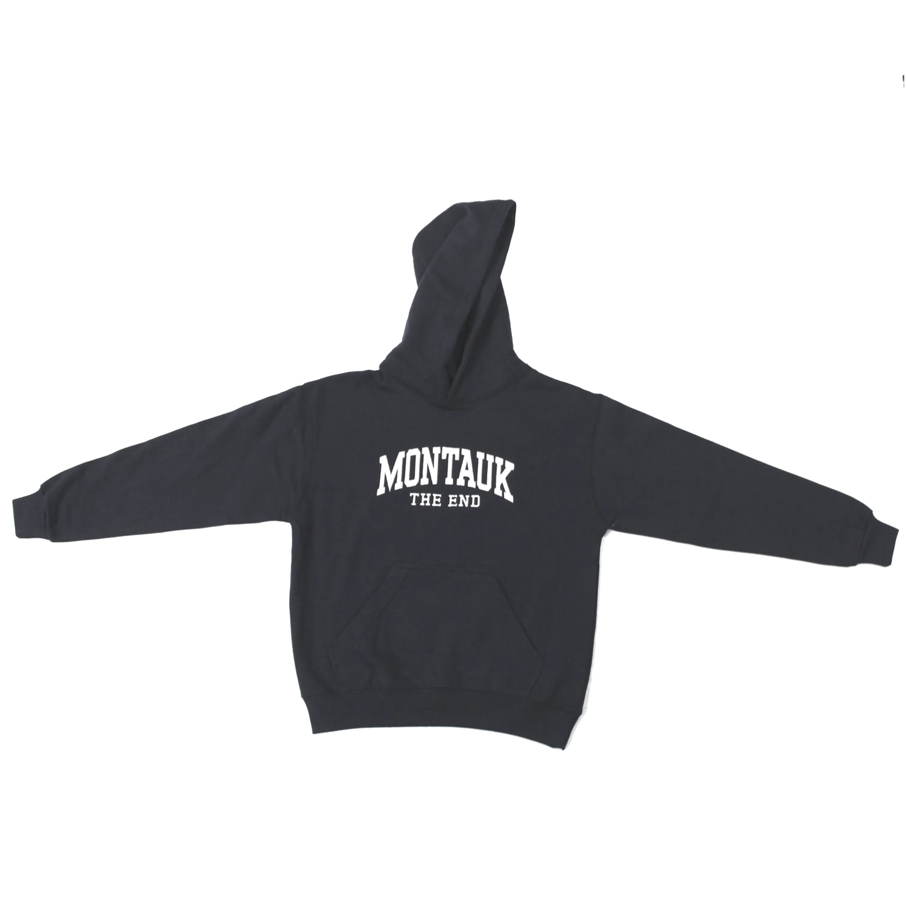 Youth Montauk The End Screen Printed Pullover Hoodie